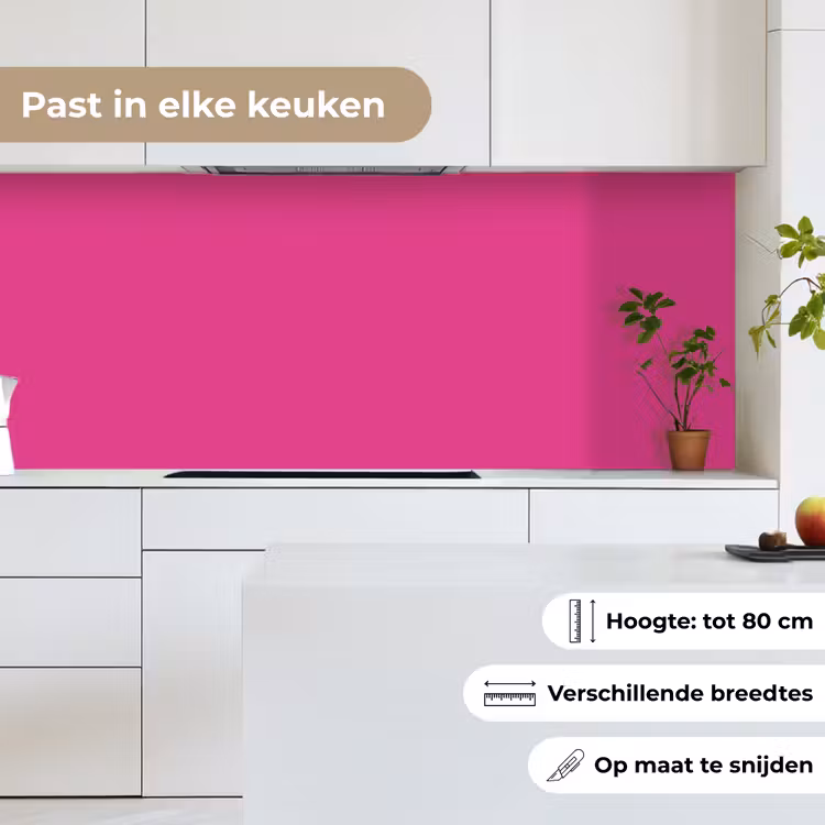 Fuchsia - Neon - Kleuren keuken achterwand 2 middel 871 -sfeer4_NL