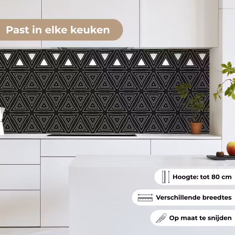 Geometrie - Design - Mozaïek keuken achterwand 2 middel 871 -sfeer4_NL