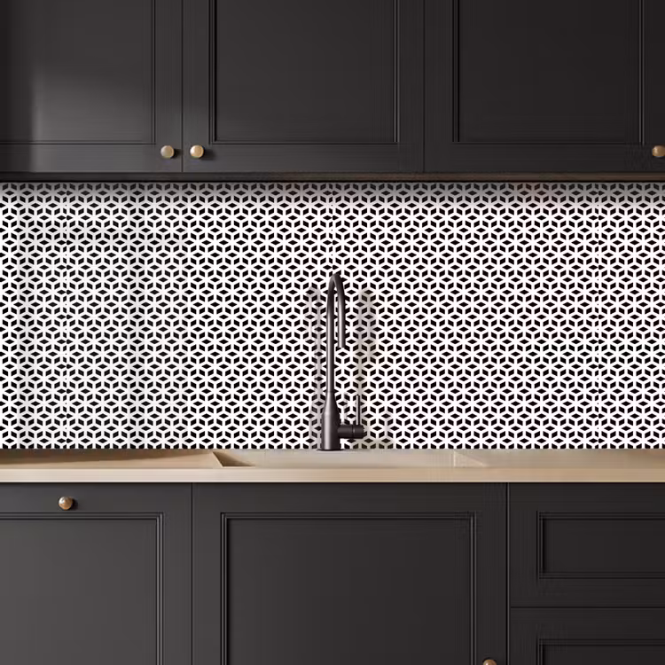 Geometrie - Lijn - Abstract - Patroon keuken achterwand 2 middel 871 -sfeer1