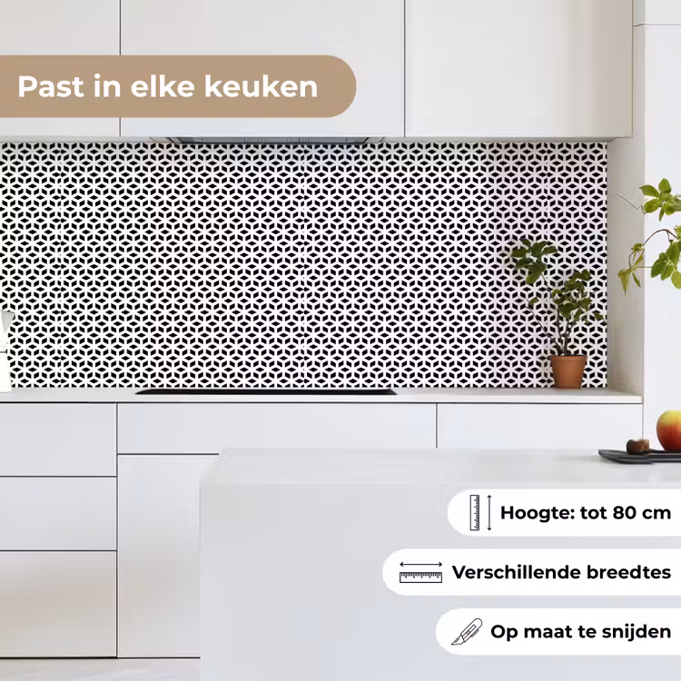 Geometrie - Lijn - Abstract - Patroon keuken achterwand 2 middel 871 -sfeer4_NL
