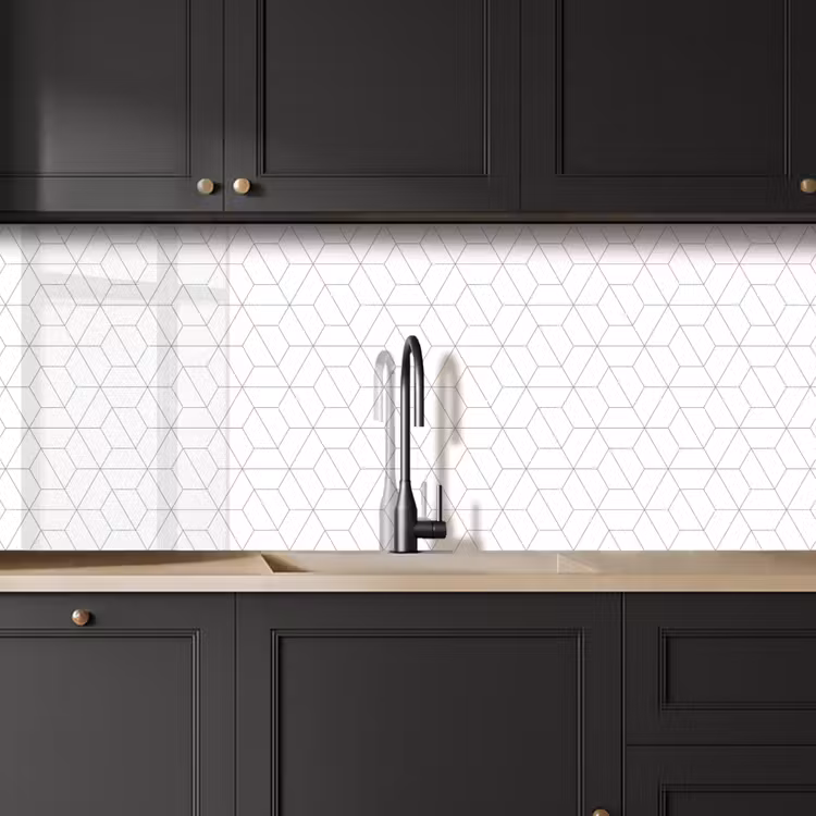 Geometrie - Lijn - Patroon keuken achterwand 2 middel 871 -sfeer1