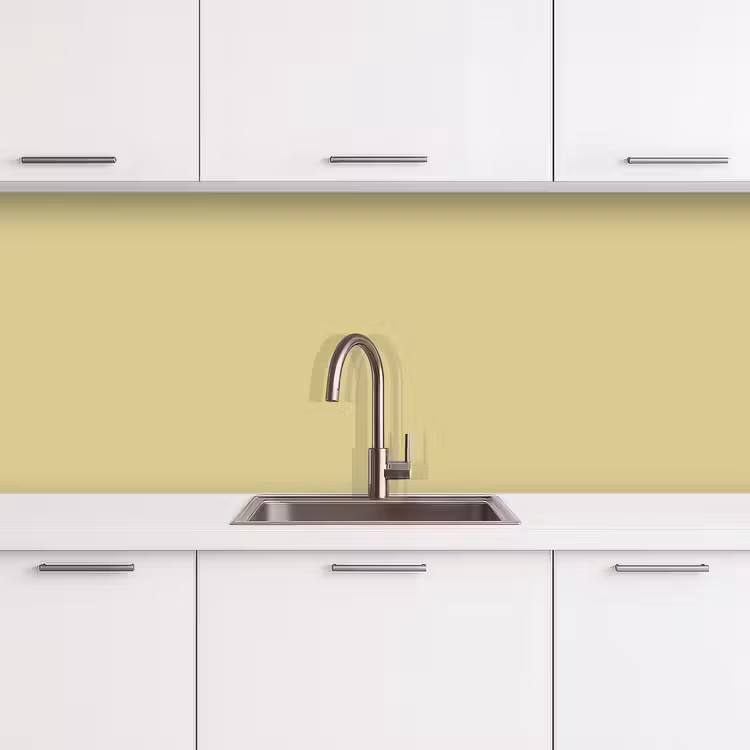 Golden - Clover - Geel keuken achterwand 2 middel 871 -3d