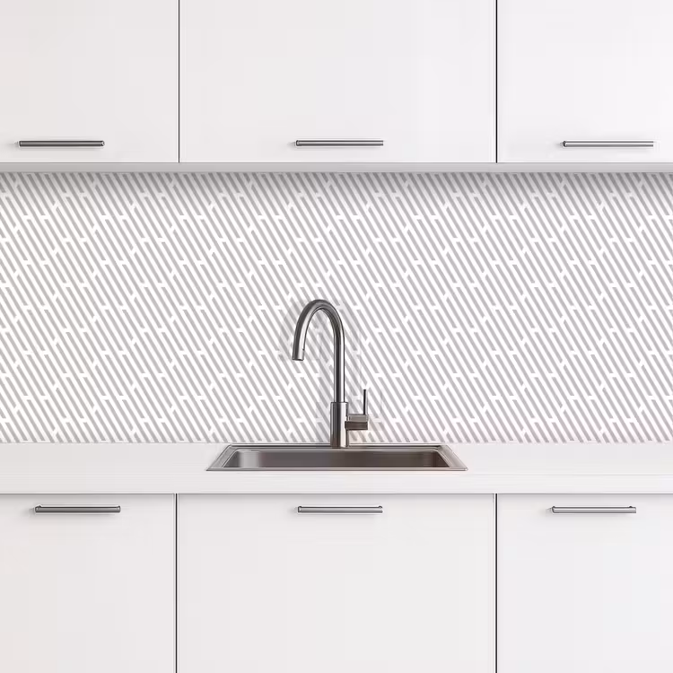 Grafisch - Patroon - Modern keuken achterwand 2 middel 871 -3d