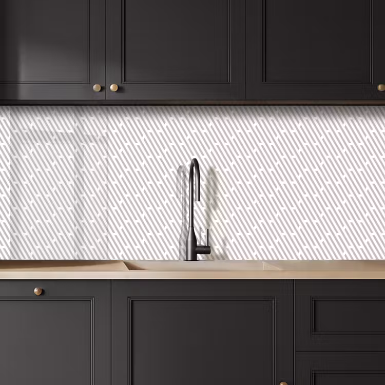 Grafisch - Patroon - Modern keuken achterwand 2 middel 871 -sfeer1