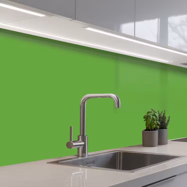 Groen - Kleuren - Natuur keuken achterwand 2 middel 871 -3d_schuin