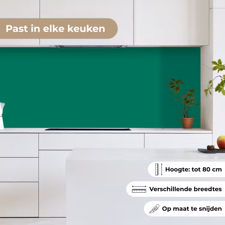 Groen - Bos - Kleuren keuken achterwand 2 middel 871 -sfeer4_NL