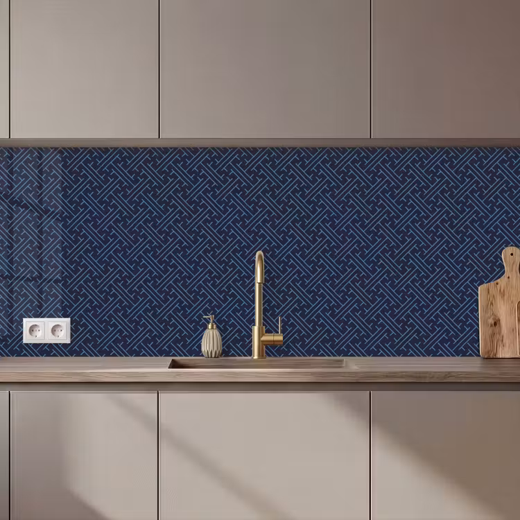 Japans - Patronen - Geometrie keuken achterwand 2 middel 871 zz_3dshopping