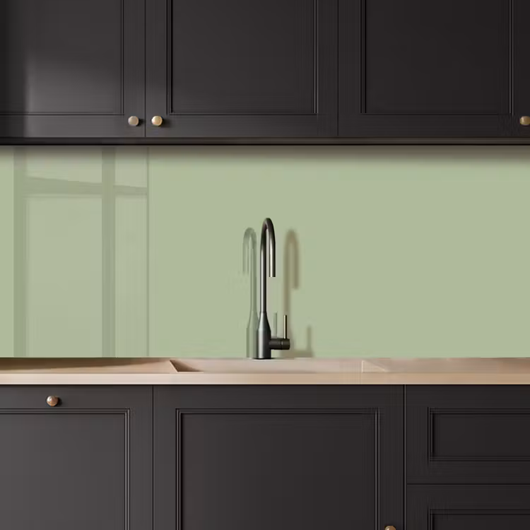 Spring - Sprint - Groen keuken achterwand 2 middel 871 -sfeer1