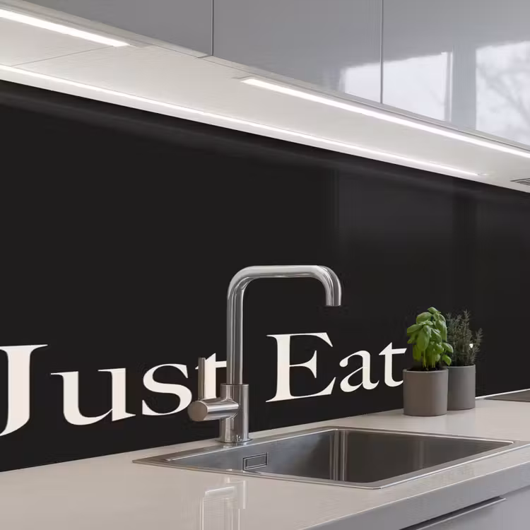 Just Eat It keuken achterwand 2 middel -3d_schuin