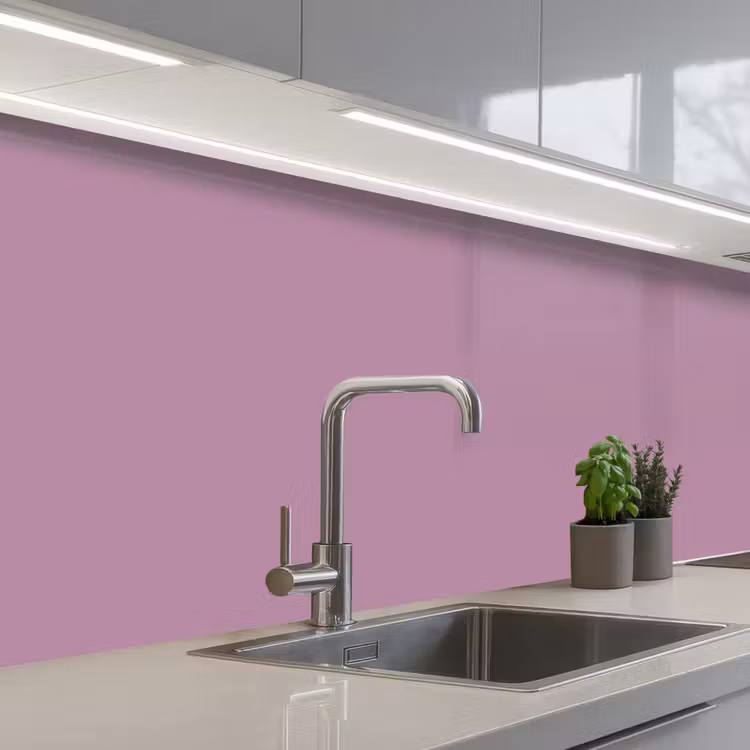 Lilac - Paars - Mauve keuken achterwand 2 middel 871 -3d_schuin