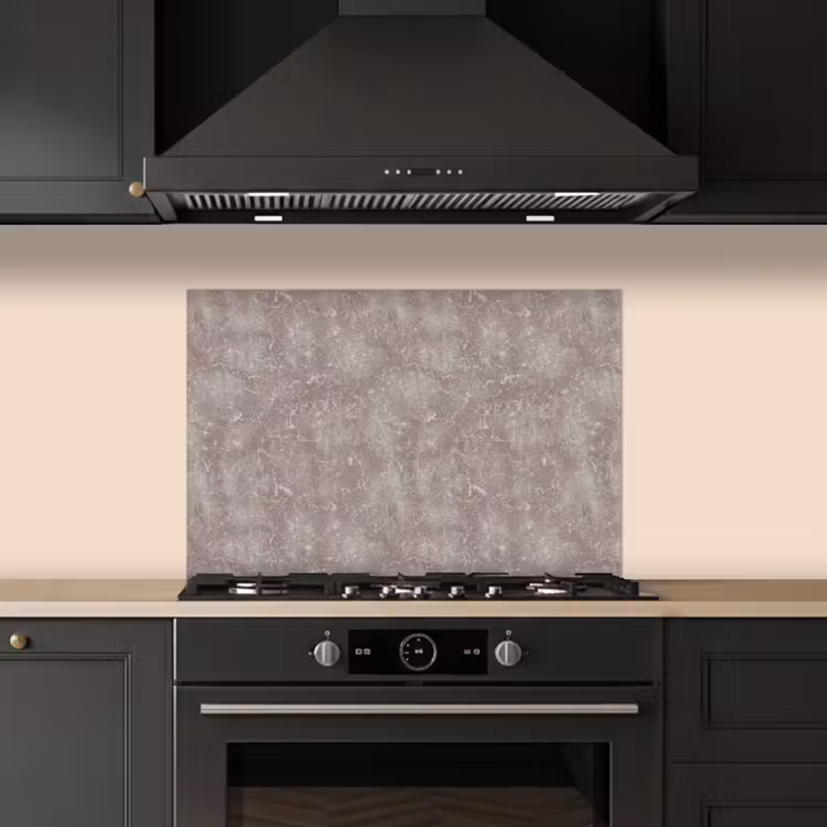 Marmer - Patroon - Mauve keuken achterwand spatscherm klein 900 -sfeer1