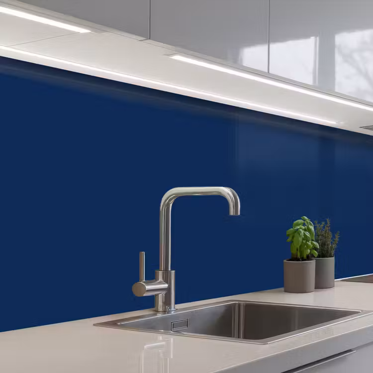 Midnight - Navy - Blauw keuken achterwand 2 middel 871 -3d_schuin