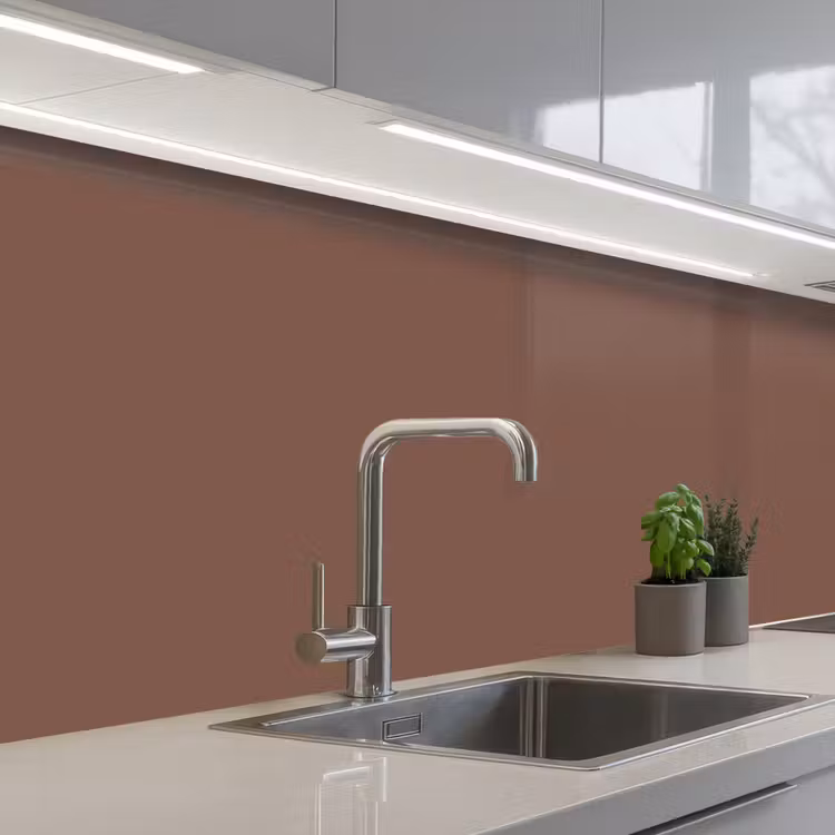 Muted - Chestnut - Bruin keuken achterwand 2 middel 871 -3d_schuin