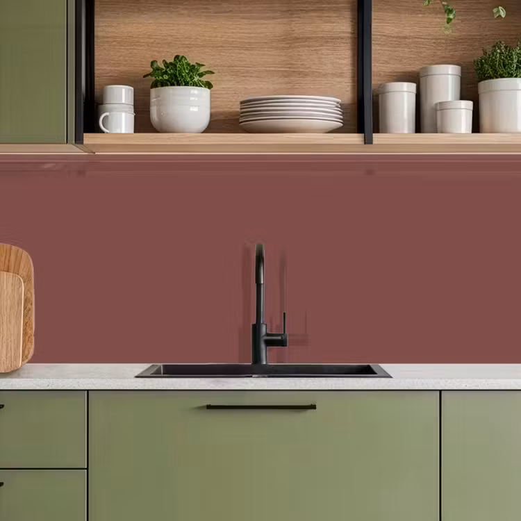 Muted - Raisin - Rood keuken achterwand 2 middel 871 -sfeer3