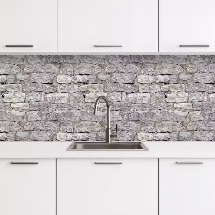 Natuurstenen - Muur - Afbrokkeling keuken achterwand 2 middel 871 -3d