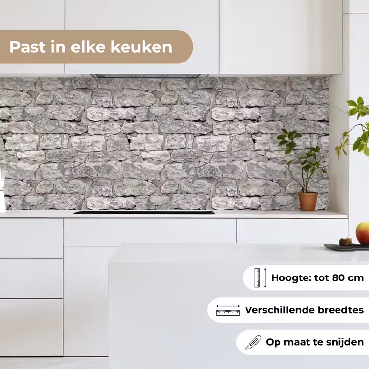 Natuurstenen - Muur - Afbrokkeling keuken achterwand 2 middel 871 -sfeer4_NL