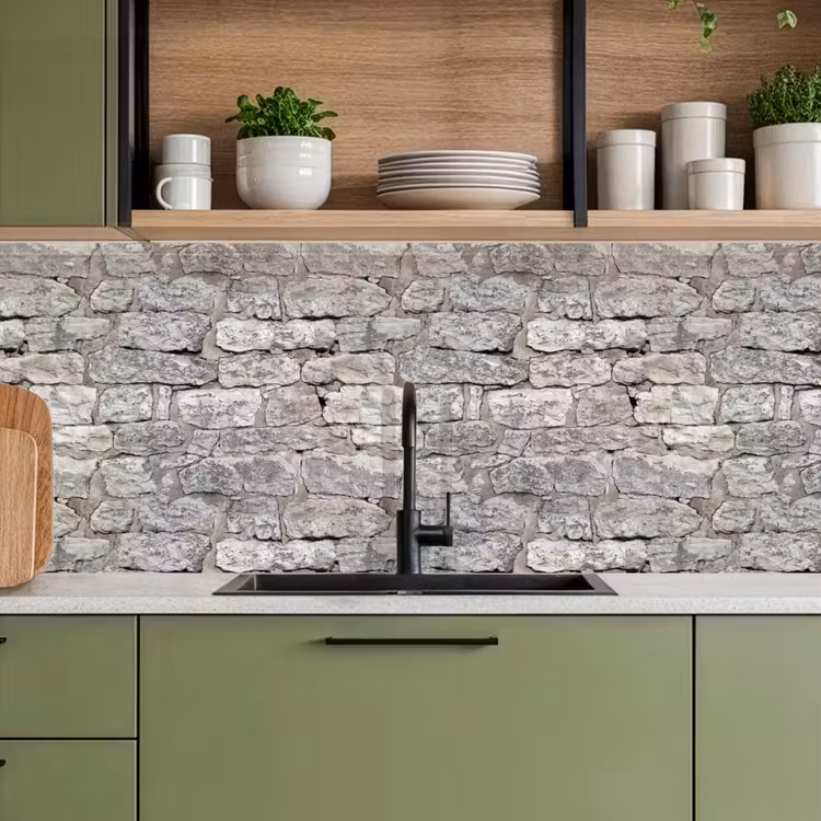 Natuurstenen - Muur - Afbrokkeling keuken achterwand 2 middel 871 -sfeer3