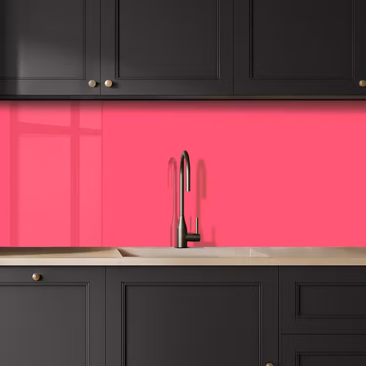 Neon - Flamingo - Roze keuken achterwand 2 middel 871 -sfeer1