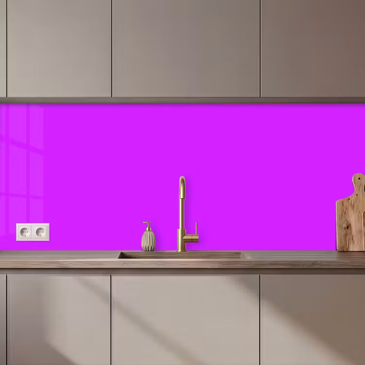 Neon - Orchid - Paars keuken achterwand 2 middel 871 zz_3dshopping