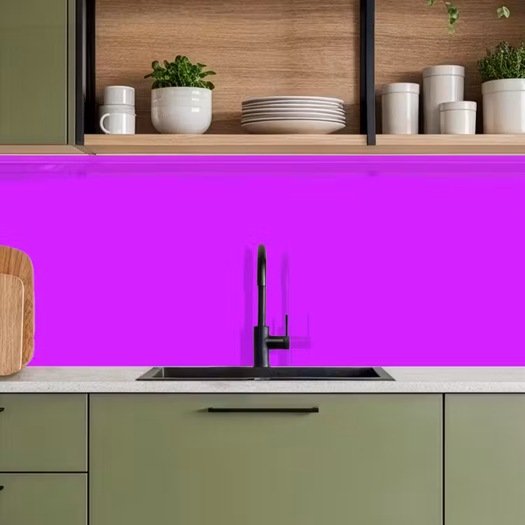 Neon - Orchid - Paars keuken achterwand 2 middel 871 -sfeer3