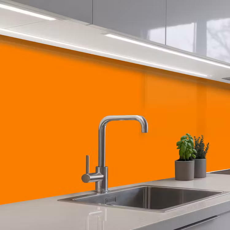 Oranje - Seizoenen - Herfst - Kleur keuken achterwand 2 middel 871 -3d_schuin