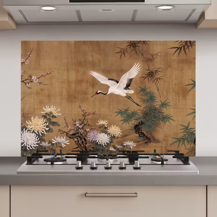 Oosters - Elegant - Kleurrijk keuken achterwand 2 middel zz_3dshopping