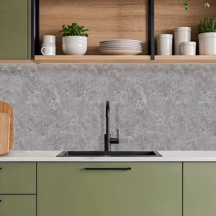 Patroon - Cement - Beton keuken achterwand 2 middel 871 -sfeer3