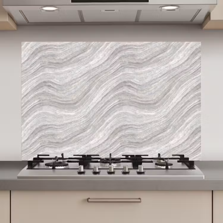 Patroon - Helder - Wit - Grijs keuken achterwand spatscherm klein 900 -3d_website