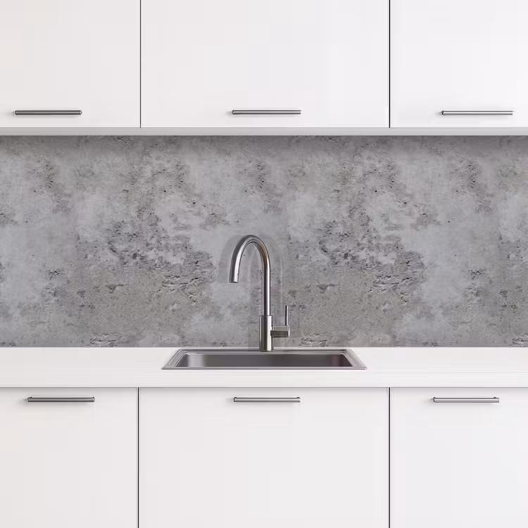 Patroon - Grijs - Oud - Beton keuken achterwand 2 middel 871 -3d