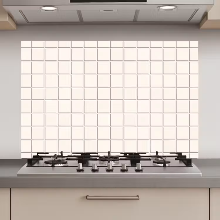 Patroon - Tegels - Wit keuken achterwand spatscherm klein 900 -3d_website