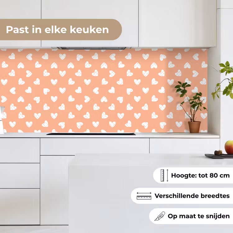 Patronen - Abstract - Hart - Geometrie keuken achterwand 2 middel 871 -sfeer4_NL