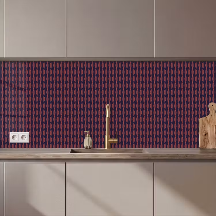 Patronen - Abstract - Vintage keuken achterwand 2 middel 871 zz_3dshopping