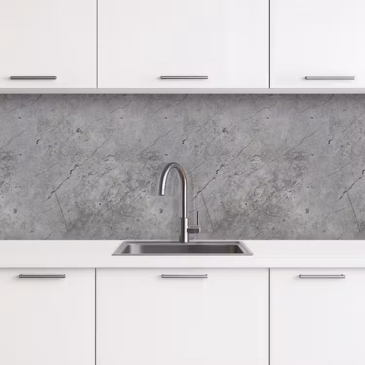 Patronen - Beton - Oud keuken achterwand 2 middel 871 -3d