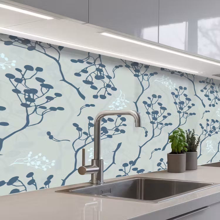 Patronen - Tuin - Takken keuken achterwand 2 middel 871 -3d_schuin