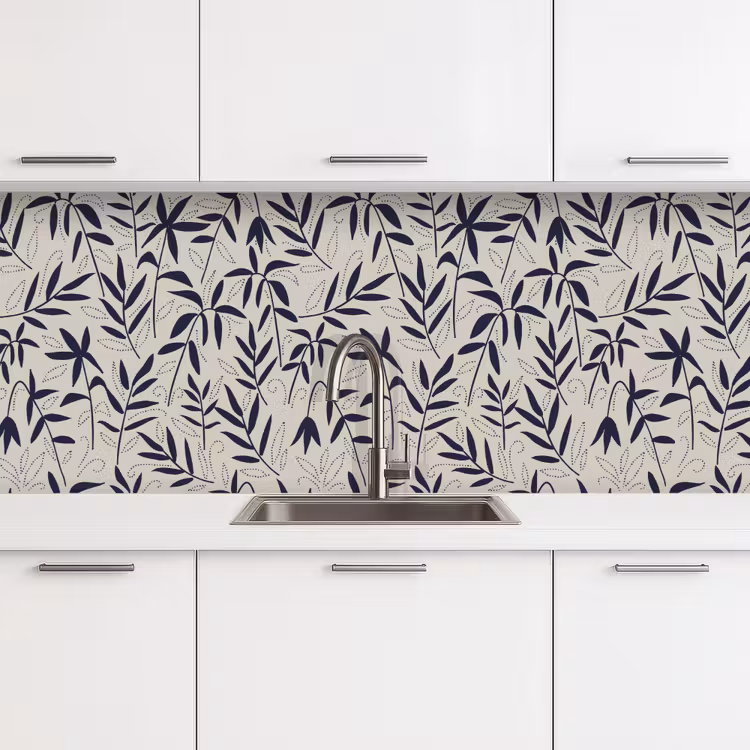 Planten - Japan - Patronen keuken achterwand 2 middel 871 -3d