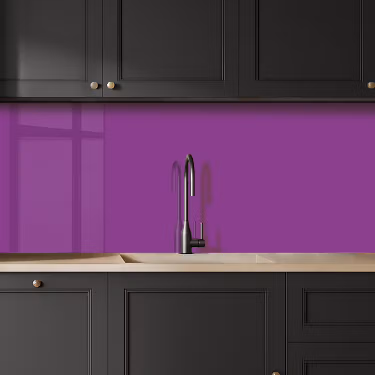 Paars - Kleuren - Effen keuken achterwand 2 middel 871 -sfeer1