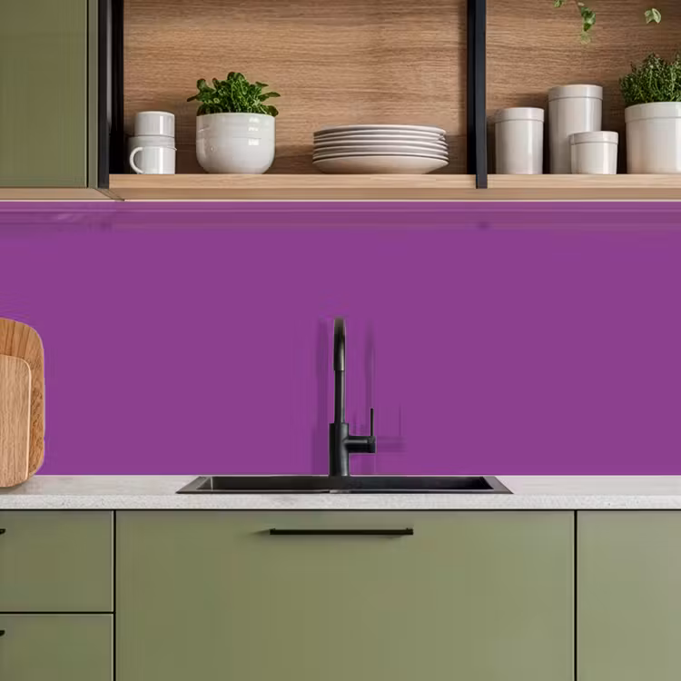 Paars - Kleuren - Effen keuken achterwand 2 middel 871 -sfeer3