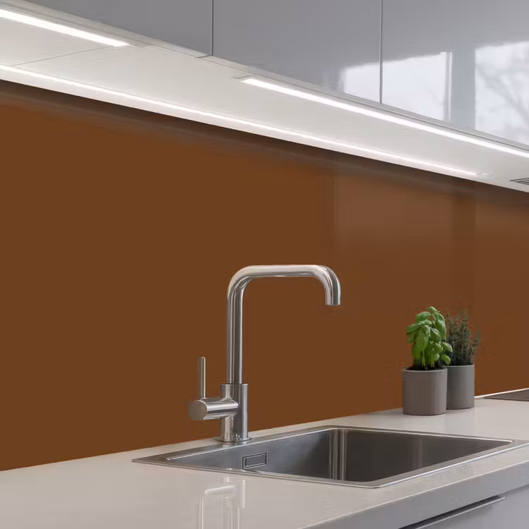 Rich - Espresso - Bruin keuken achterwand 2 middel 871 -3d_schuin