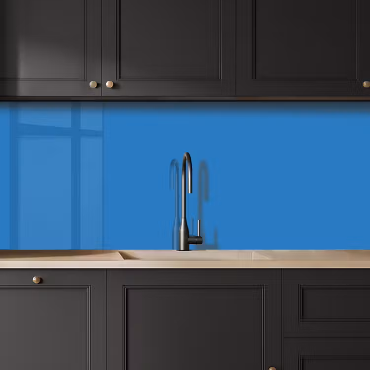 Royal - Blue - Blauw keuken achterwand 2 middel 871 -sfeer1