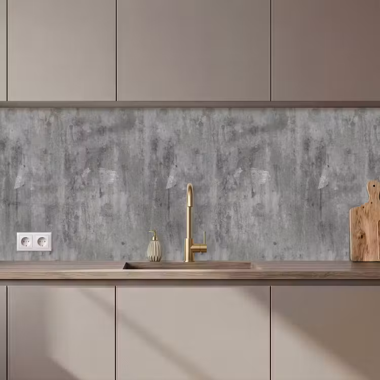 Roest - Beton - Patroon keuken achterwand 2 middel 871 zz_3dshopping