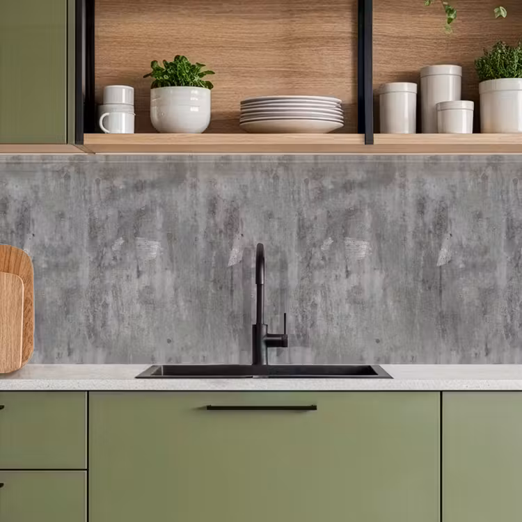 Roest - Beton - Patroon keuken achterwand 2 middel 871 -sfeer3