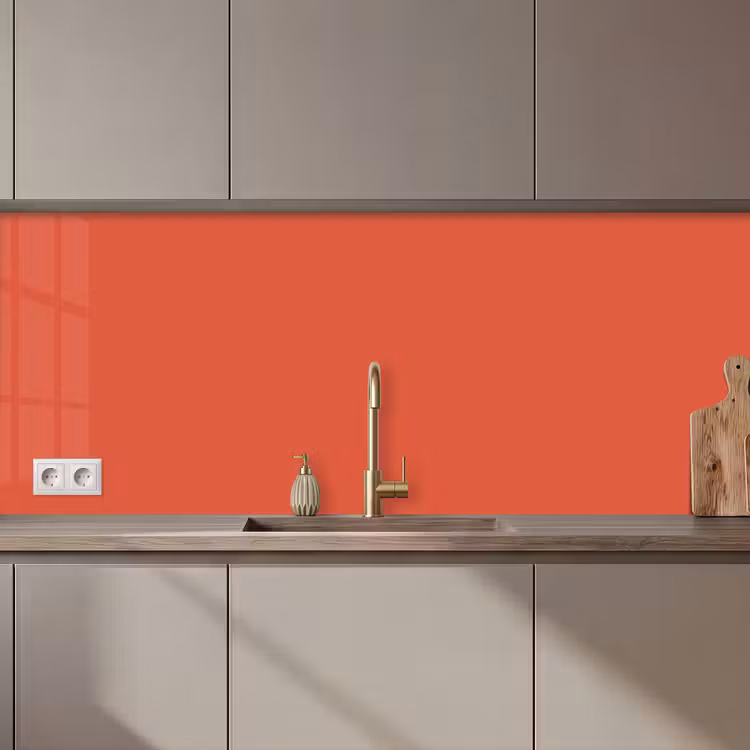 Rustic - Clay - Oranje keuken achterwand 2 middel 871 zz_3dshopping