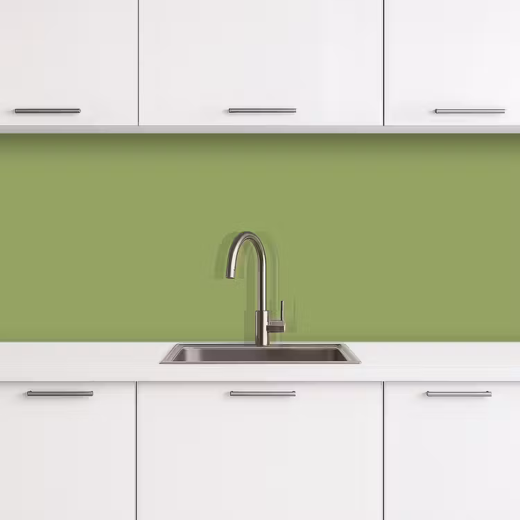 Sage - Green - Groen keuken achterwand 2 middel 871 -3d
