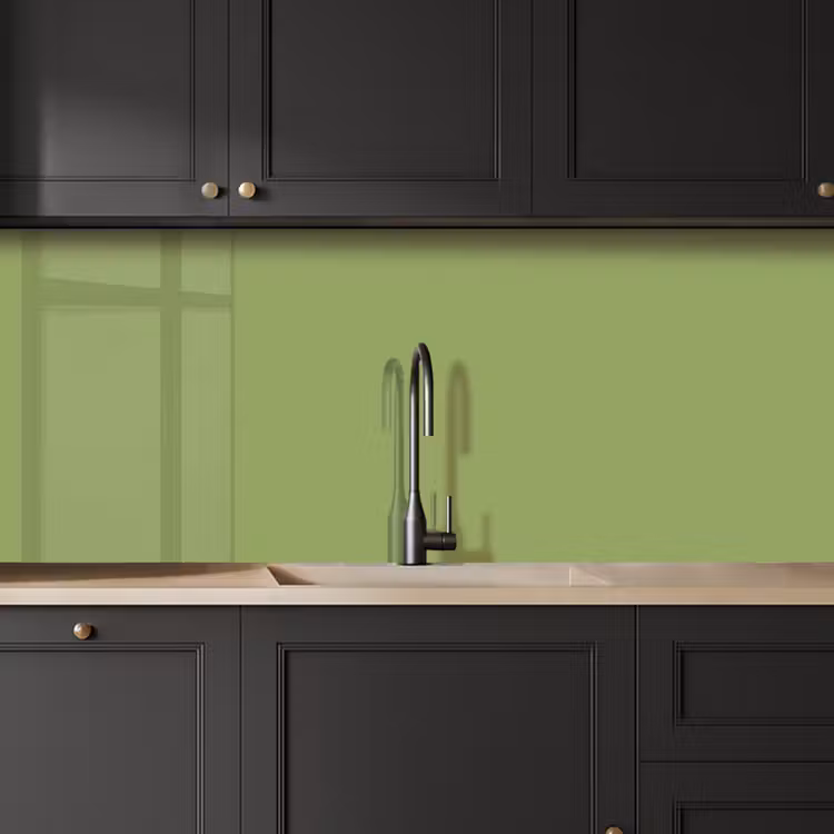 Sage - Green - Groen keuken achterwand 2 middel 871 -sfeer1