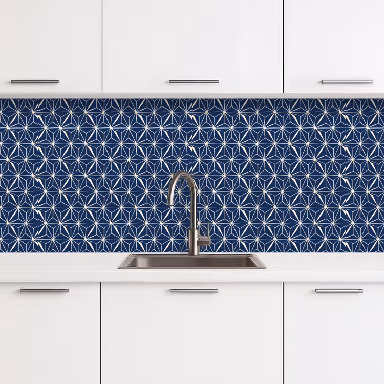 Vormen - Patronen - Japans keuken achterwand 2 middel 871 -3d