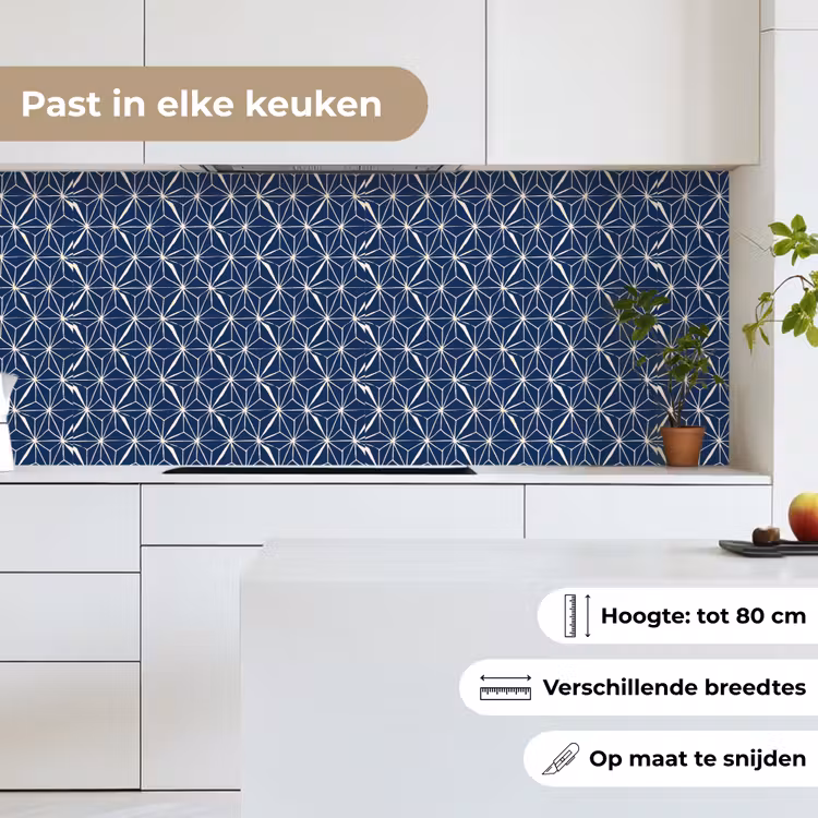 Vormen - Patronen - Japans keuken achterwand 2 middel 871 -sfeer4_NL