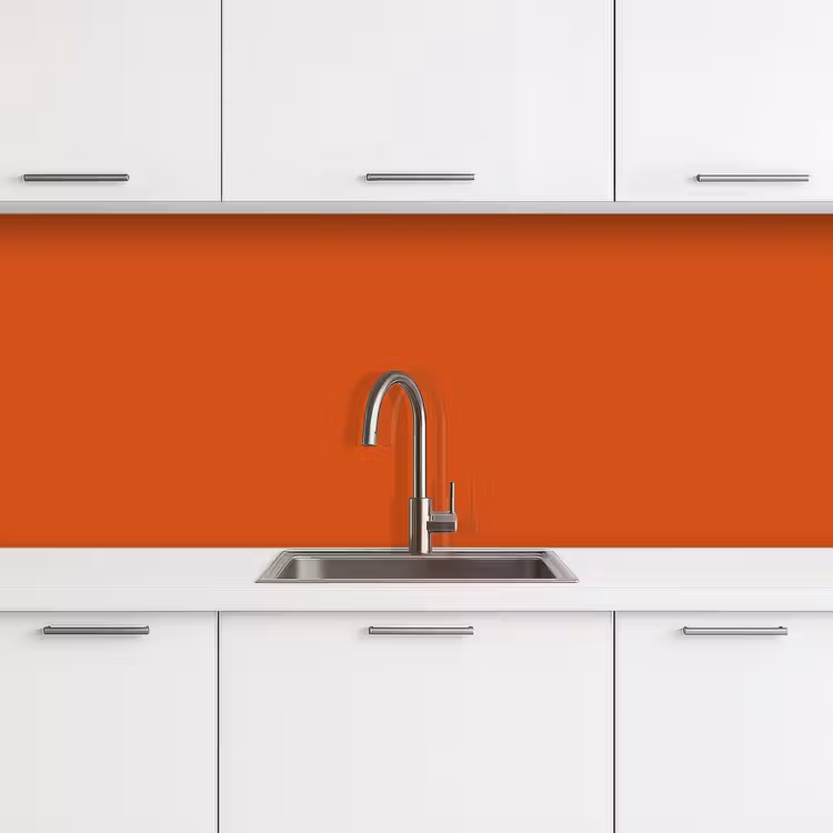 Sienna - Aarde - Kleuren - Effen keuken achterwand 2 middel 871 -3d