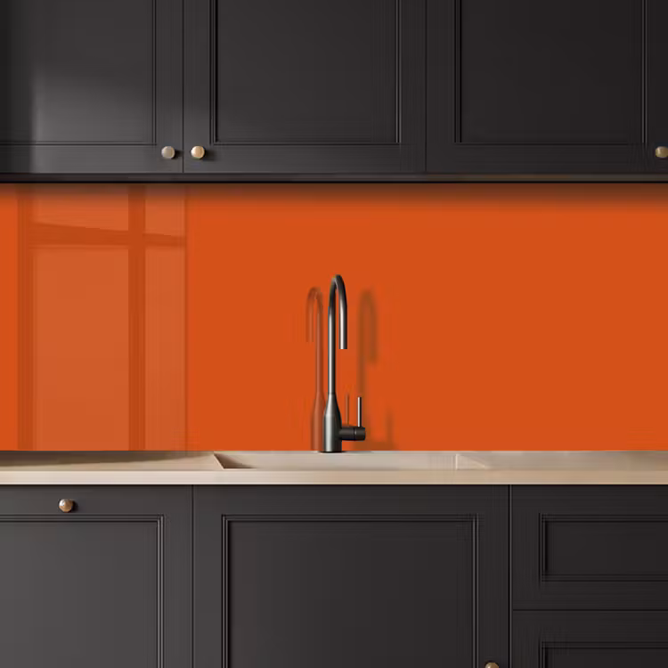 Sienna - Aarde - Kleuren - Effen keuken achterwand 2 middel 871 -sfeer1