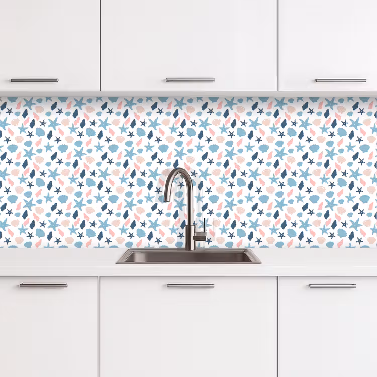 Klein - Oceaan - Rif - Multi keuken achterwand 2 middel 871 -3d