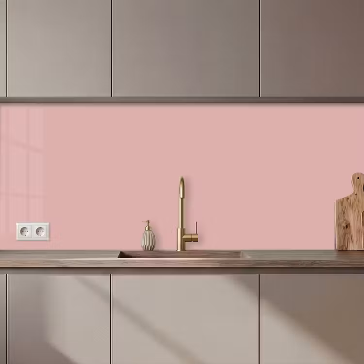 Soft - Blush - Roze keuken achterwand 2 middel 871 zz_3dshopping